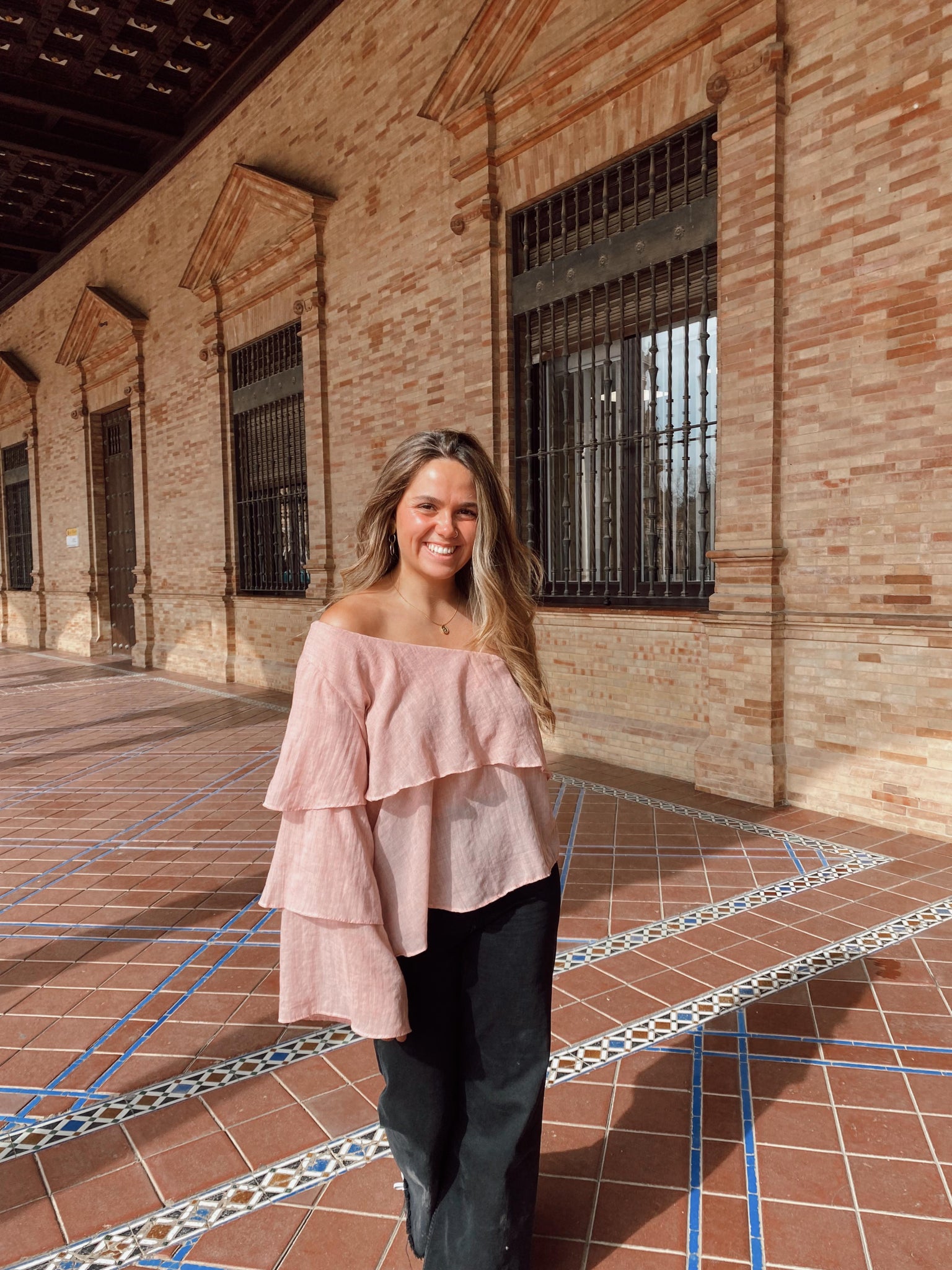 BLUSA SEVILLA ROSADO