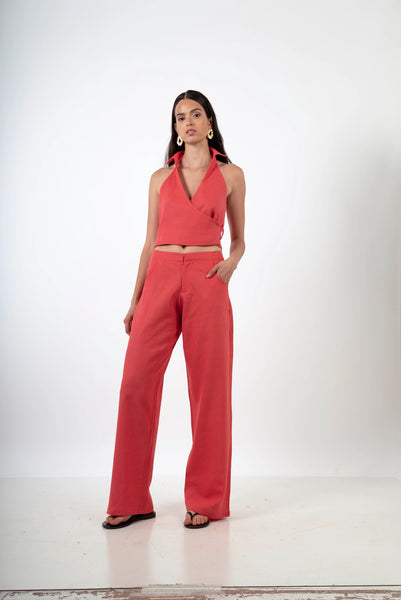 PANTALÓN SAURA CORAL