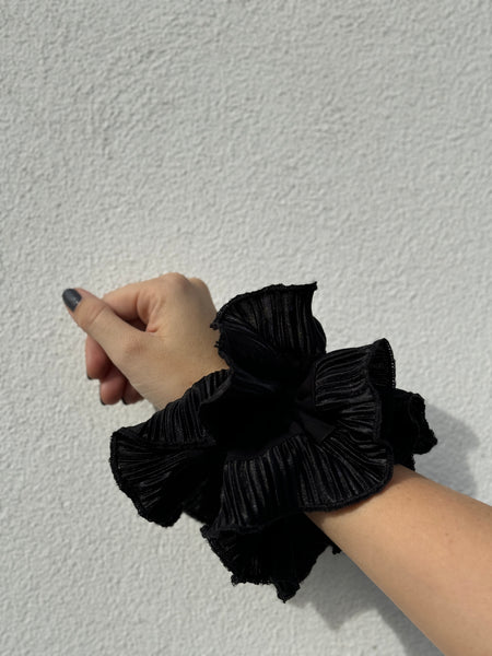 SCRUNCHIE NEGRO RAZO