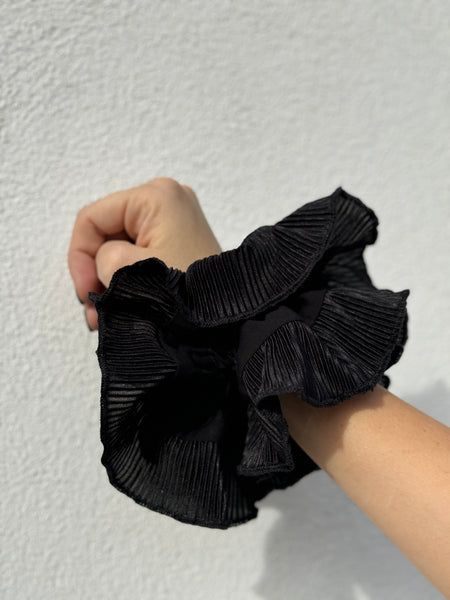 SCRUNCHIE NEGRO RAZO