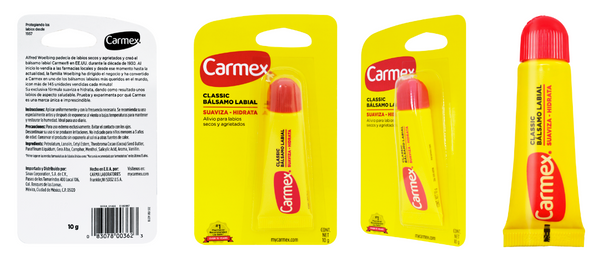 CARMEX CLASSIC TUBO - BÁLSAMO LABIAL