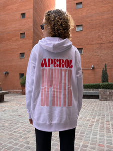 HOODIE APEROL SPRITZ BLANCO