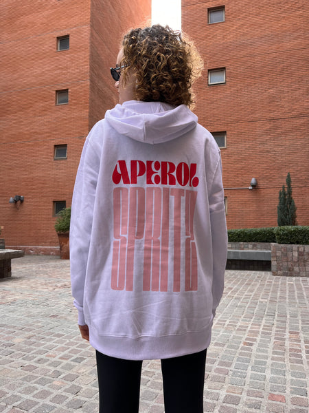 HOODIE APEROL SPRITZ BLANCO