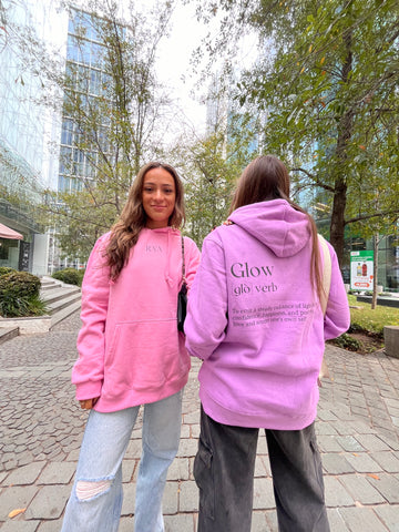 HOODIE GLOW LILA