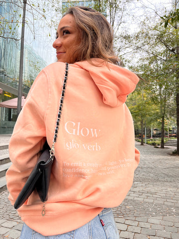 HOODIE GLOW CORAL