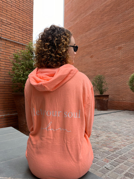 HOODIE SOUL GLAM NARANJO