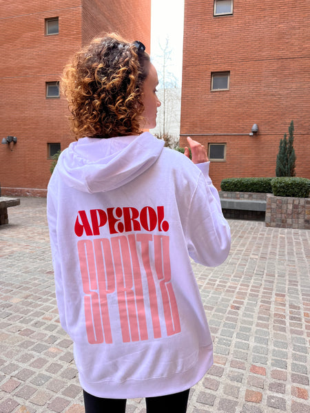 HOODIE APEROL SPRITZ BLANCO