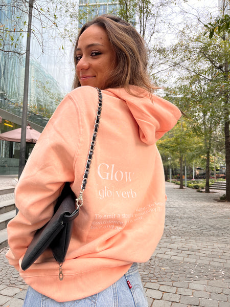 HOODIE GLOW CORAL