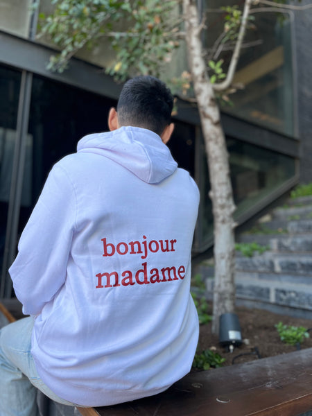 HOODIE BONJOUR BLANCO