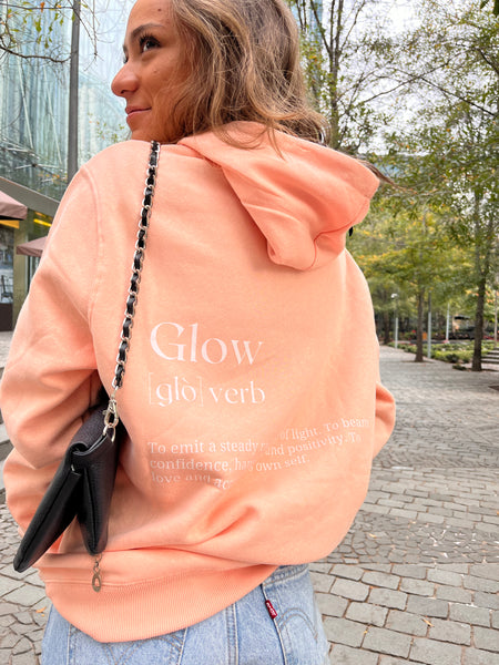 HOODIE GLOW CORAL