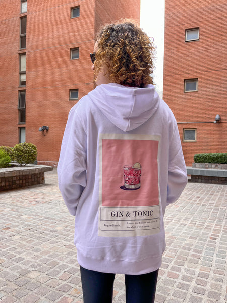 HOODIE GIN TONIC BLANCO