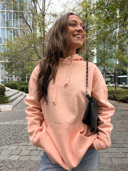 HOODIE GLOW CORAL