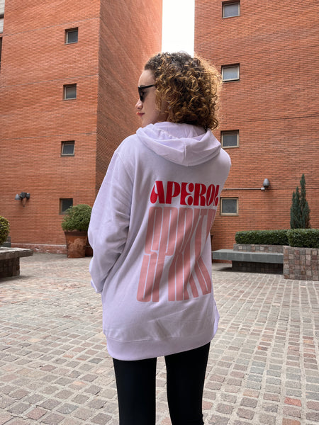 HOODIE APEROL SPRITZ BLANCO