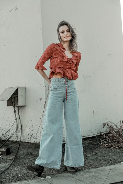 PANTALÓN AMAIA AZUL